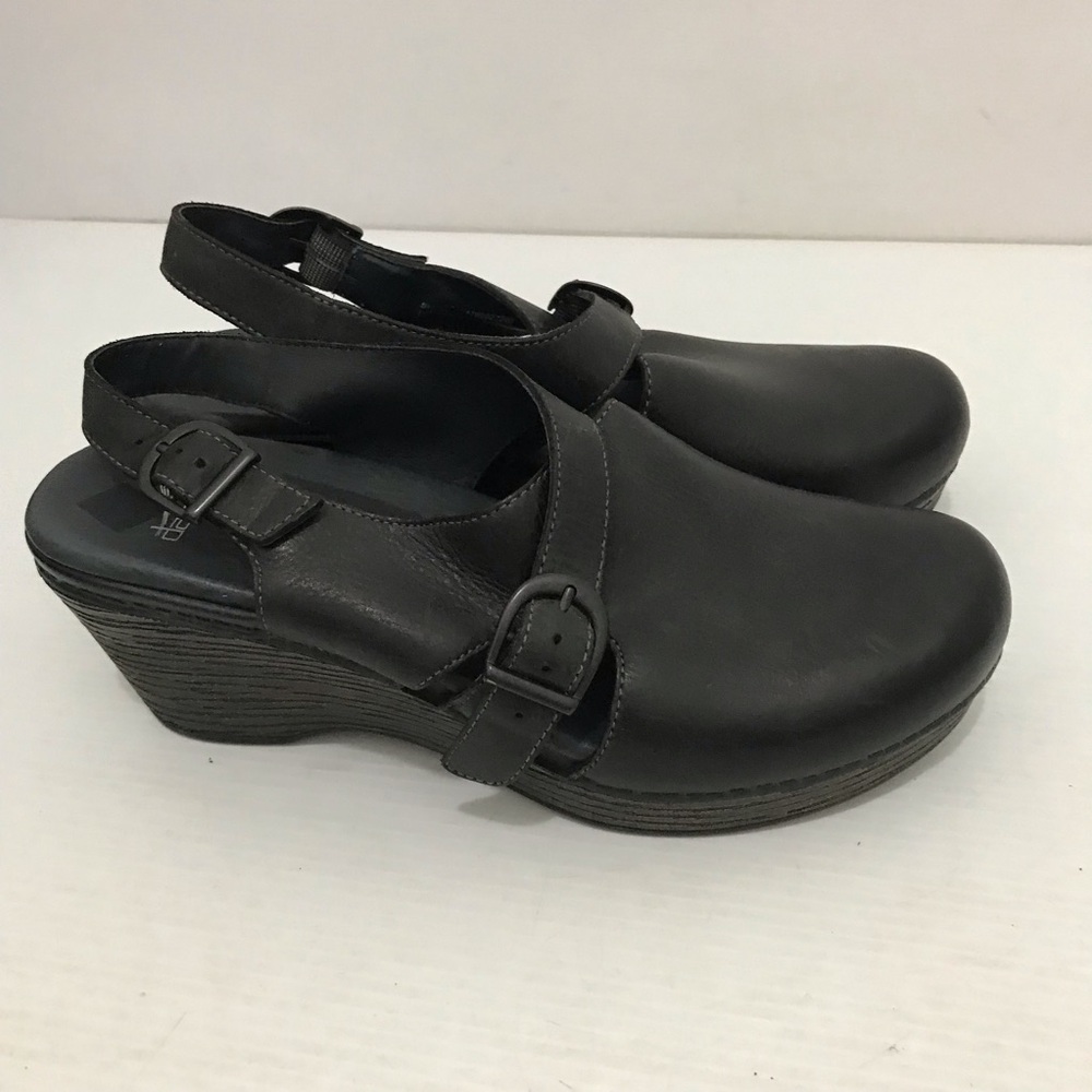 Dansko Vinnie Slingback Clog Black Comfort Women's Size 41